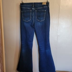 American eagle super high rise flare